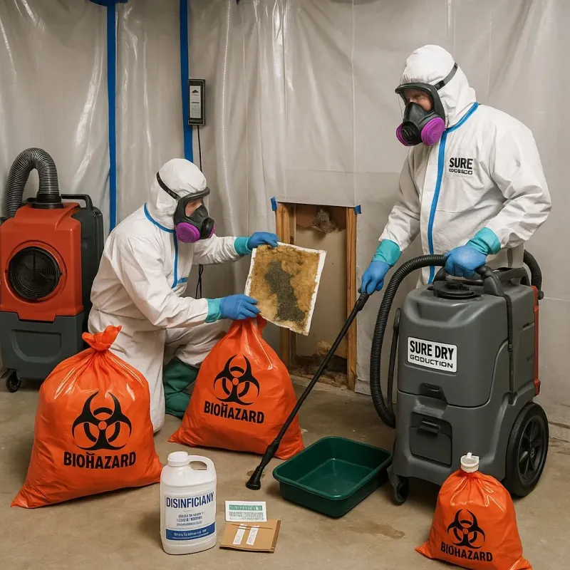 Contaminated Water Handling Protocols process in Darlington, SC